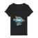 Tricou stanley stella dama game on negru