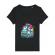 Tricou stanley stella dama ice cream truck negru