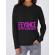 Hoodie mireasa b&c feyonce negru