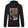 Hoodie barbat cu gluga heavy guitar negru