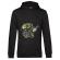 Hoodie barbat cu gluga soldier negru