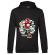 Hoodie barbat cu gluga stay fresh negru