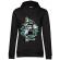 Hoodie dama cu gluga game on 2 negru