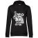 Hoodie dama cu gluga money takers negru