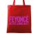 Sacosa personalizat mireasa feyonce rosu
