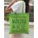 Sacosa personalizata burlacite mandra miresei verde