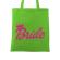 Sacosa personalizata mireasa barbie bride verde