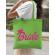Sacosa personalizata mireasa barbie bride verde