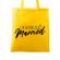 Sacosa personalizata mireasa im getting married galben