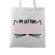 Sacosa personalizata mireasa im getting meowied alb