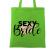 Sacosa personalizata mireasa sexy bride verde