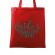 Sacosa personalizata petrecerea burlacitelor brides maid rosu