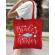 Sacosa personalizata petrecerea burlacitelor brides maid of honor rosu
