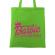 Sacosa personalizata petrecerea burlacitelor come on barbie verde