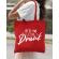 Sacosa personalizata petrecerea burlacitelor we are getting drunk rosu