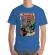 Tricou adler barbat heavy guitar albastru azuriu