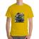 Tricou adler barbat war tank galben