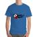 Tricou adler barbat wine not albastru azuriu