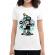 Tricou adler dama game on 2 alb