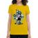 Tricou adler dama game on 2 galben