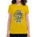 Tricou adler dama grenade galben