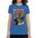 Tricou adler dama heavy guitar albastru azuriu