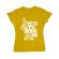 Tricou adler dama money takers galben