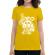 Tricou adler dama money takers galben