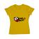 Tricou adler dama wine not galben
