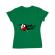 Tricou adler dama wine not verde mediu