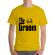 Tricou mire adler the groom galben