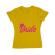 Tricou mireasa adler barbie bride galben