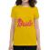 Tricou mireasa adler barbie bride galben