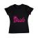 Tricou mireasa adler barbie bride negru