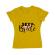 Tricou mireasa adler sexy bride galben