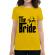 Tricou mireasa adler the bride galben