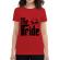 Tricou mireasa adler the bride rosu