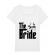 Tricou mireasa stanley stella the bride alb