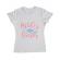 Tricou petrecerea burlacitelor adler brides maid of honor alb