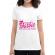 Tricou petrecerea burlacitelor adler come on barbie alb